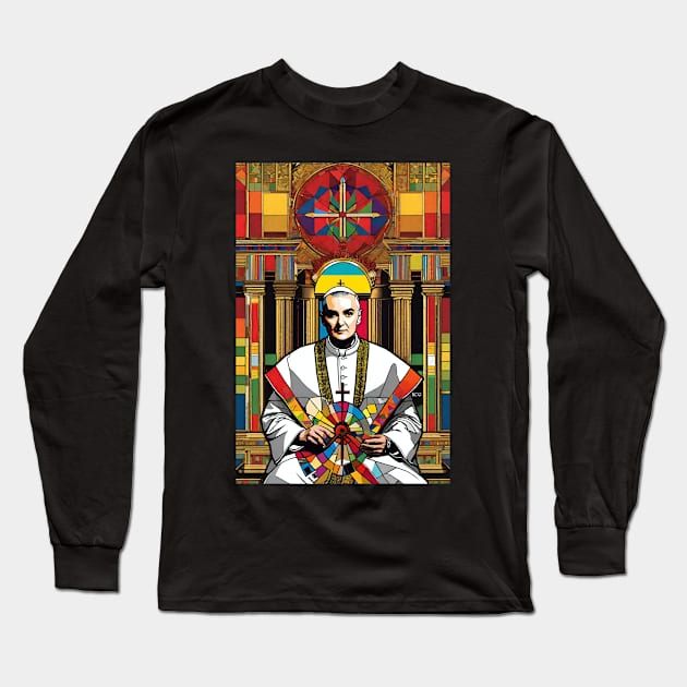 Art Deco Sinead O'Connor Long Sleeve T-Shirt by ROH-shuh